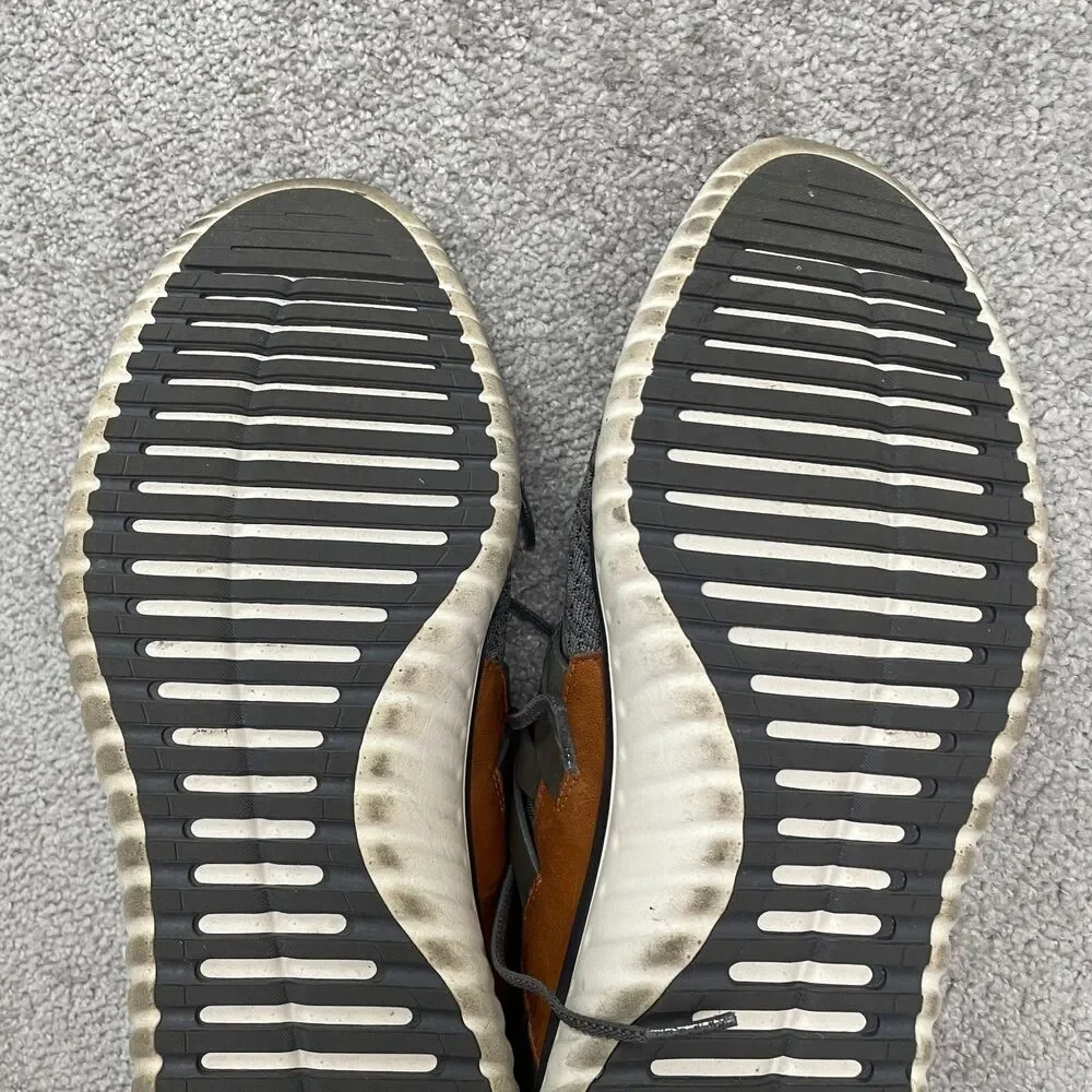 Cole Haan x Grand.Os Woven Grand Motion Sneaker Shoes Mens 12M Gray Knit Leather